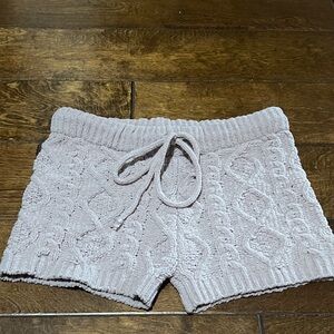 POL Cozy Knit Cable Shorts Size S NWOT
